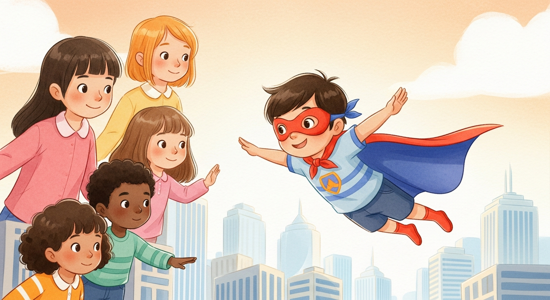 Personalized Superhero Books: Your Child Saves the Day