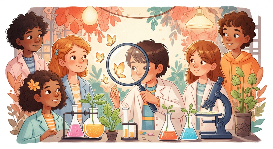 Personalized Science & Discovery Books for Curious Kids