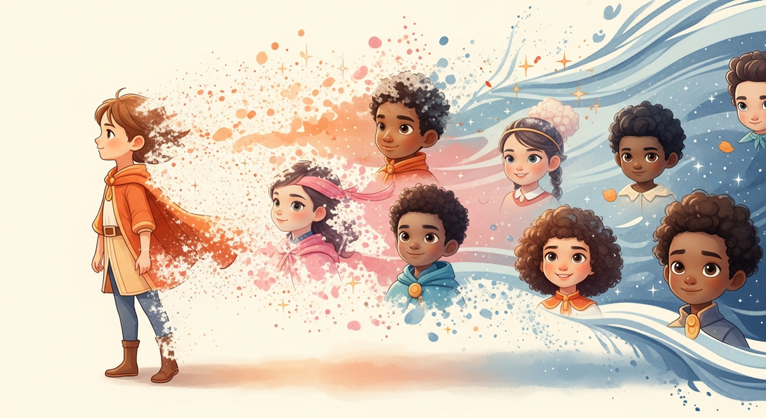 What Makes Wondeme's AI Illustrations Look Like Your Child