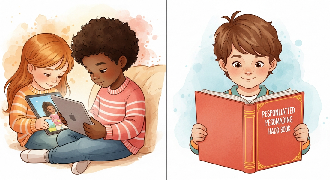Digital vs Print Personalized Books: Which Should You Choose?