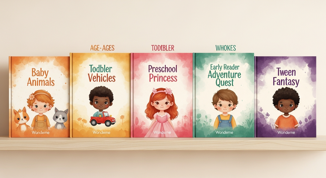 Age-Appropriate Personalized Book Themes: A Parent's Guide