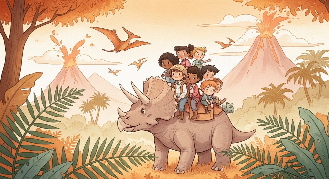 Personalized Dinosaur Adventure Books for Kids