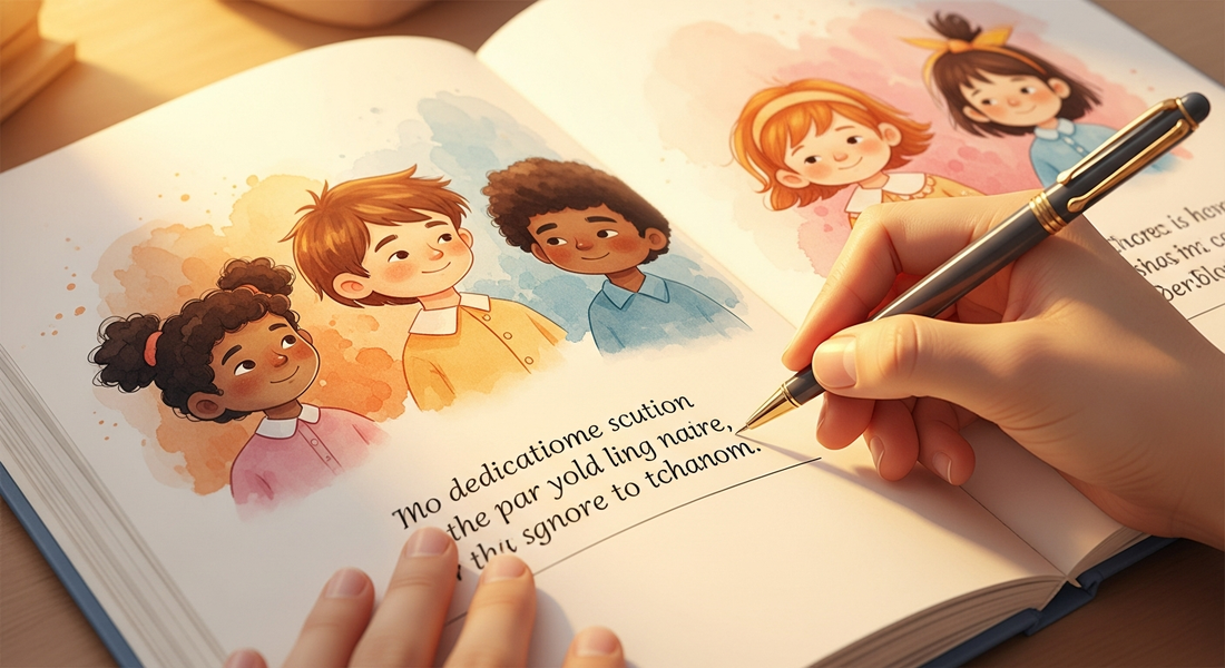 How to Write the Perfect Dedication Page for Your Child's Book