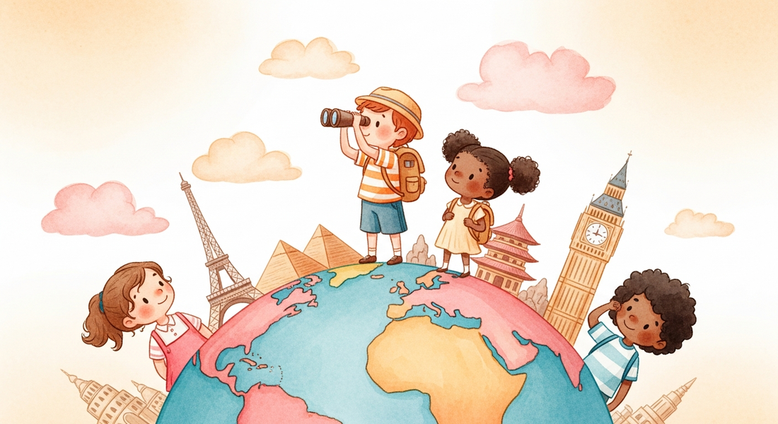 Personalized Travel & World Explorer Books for Adventurous Kids