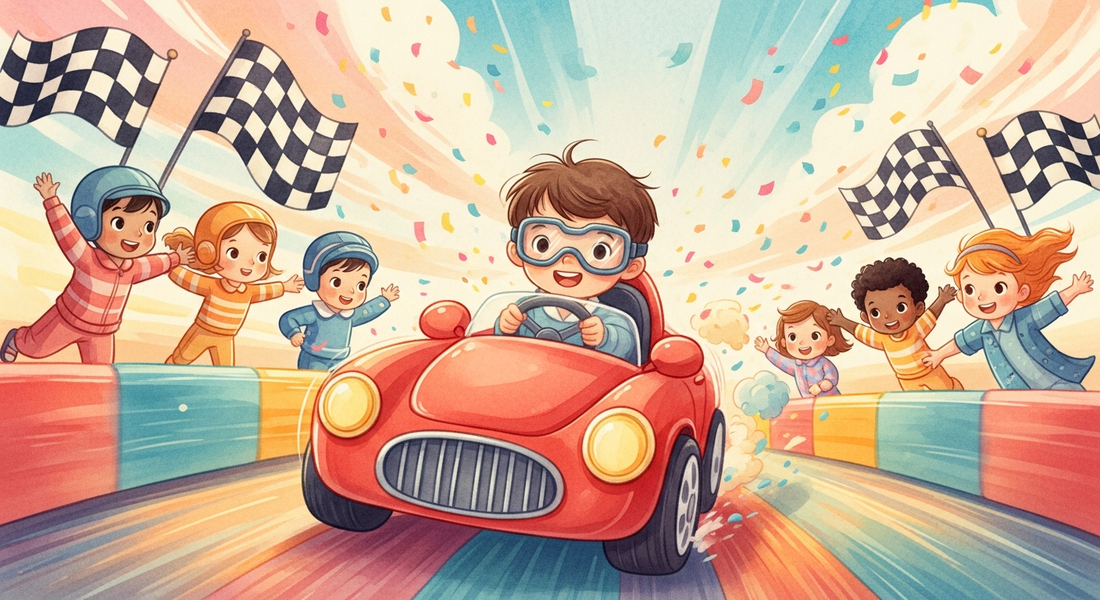 Personalized Race Car & Vehicle Books for Kids