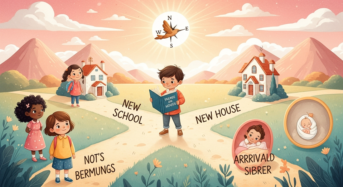 Using Personalized Books to Prepare Kids for Life Changes