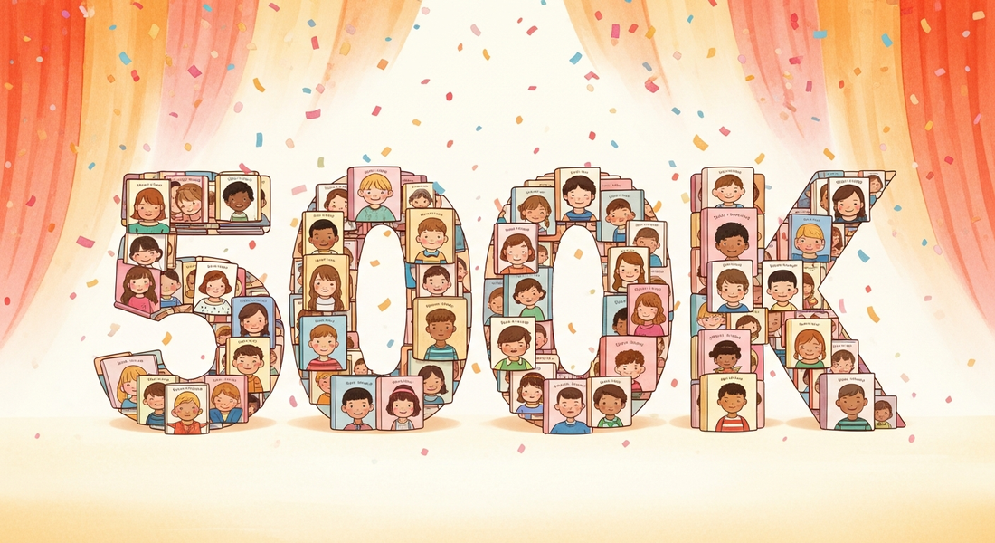 500,000 Books Created: What We Learned About What Kids Love