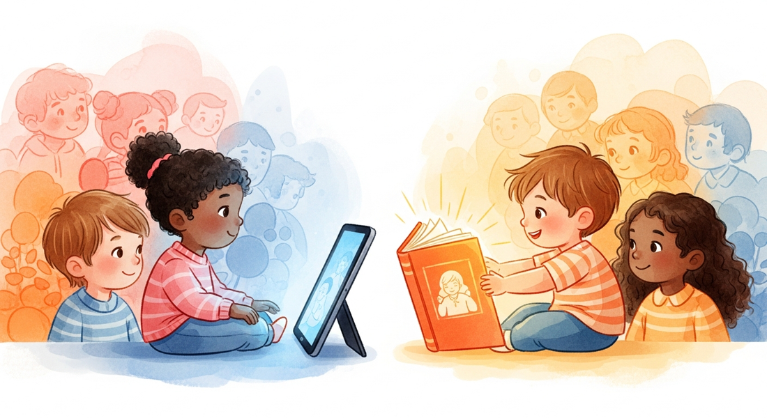 Screen Time vs Reading: How Personalized Books Bridge the Gap