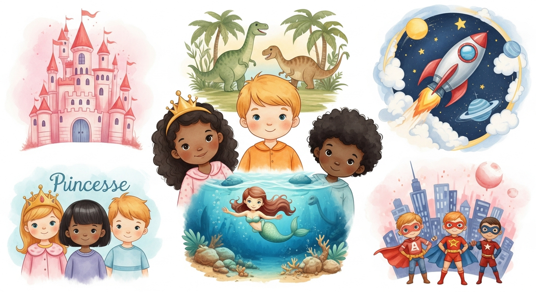 Most Popular Personalized Book Themes This Year