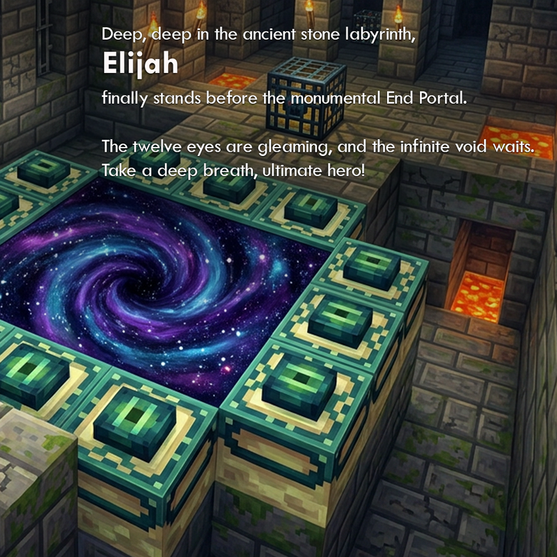 Explore the Minecraft world