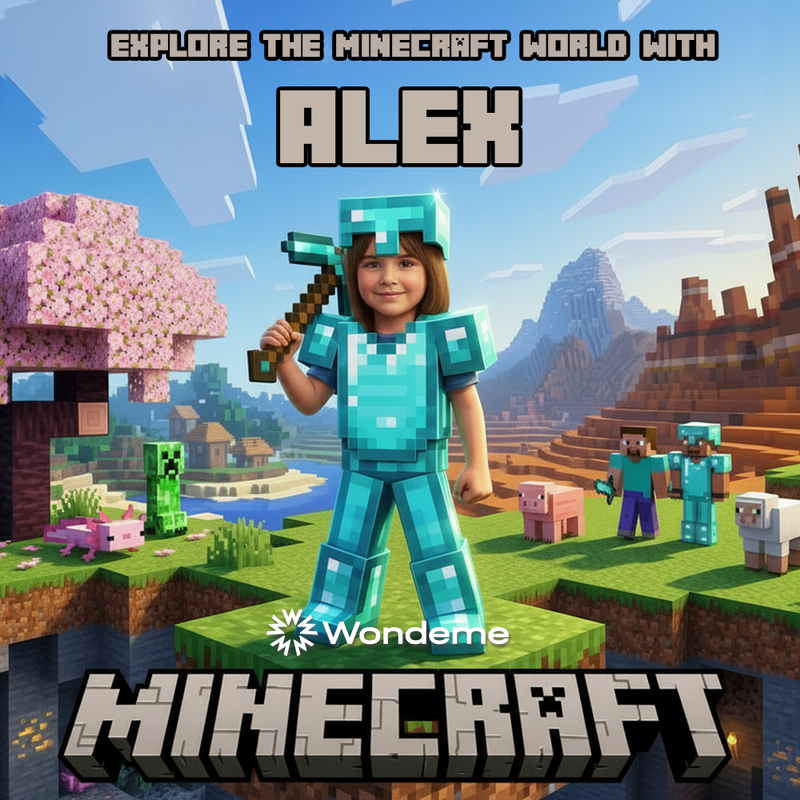 Explore the Minecraft world
