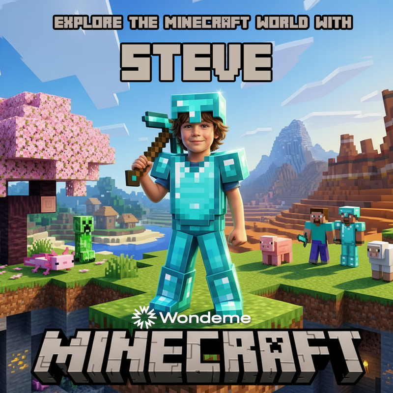 Explore the Minecraft world