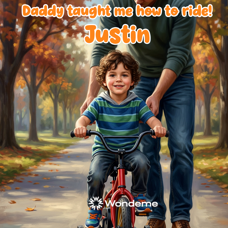Daddy taught me how to Ride