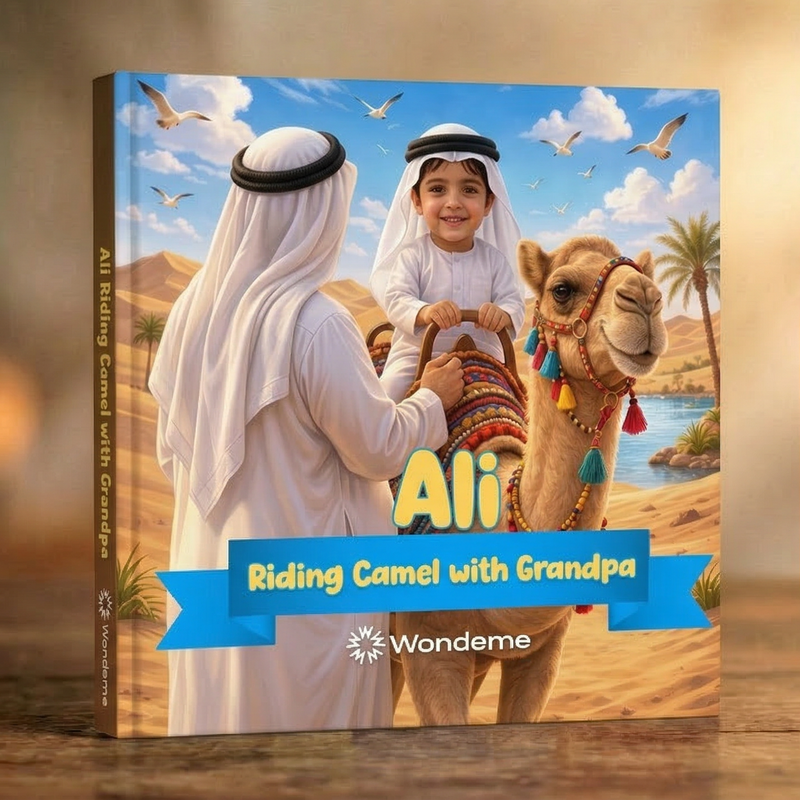 Ride Camel with Grandpa