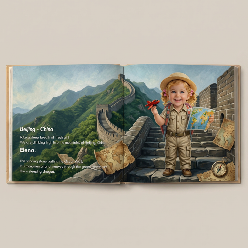 The Travel Book of Little Explorer