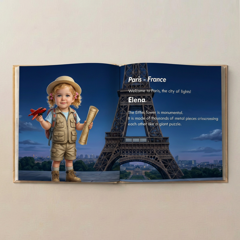 The Travel Book of Little Explorer
