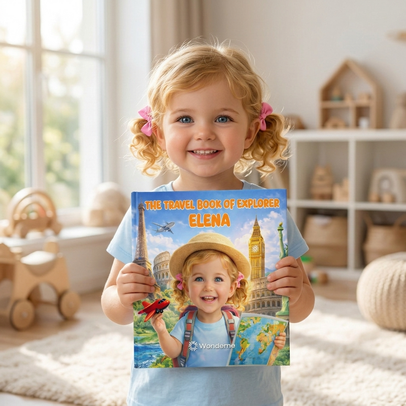 The Travel Book of Little Explorer