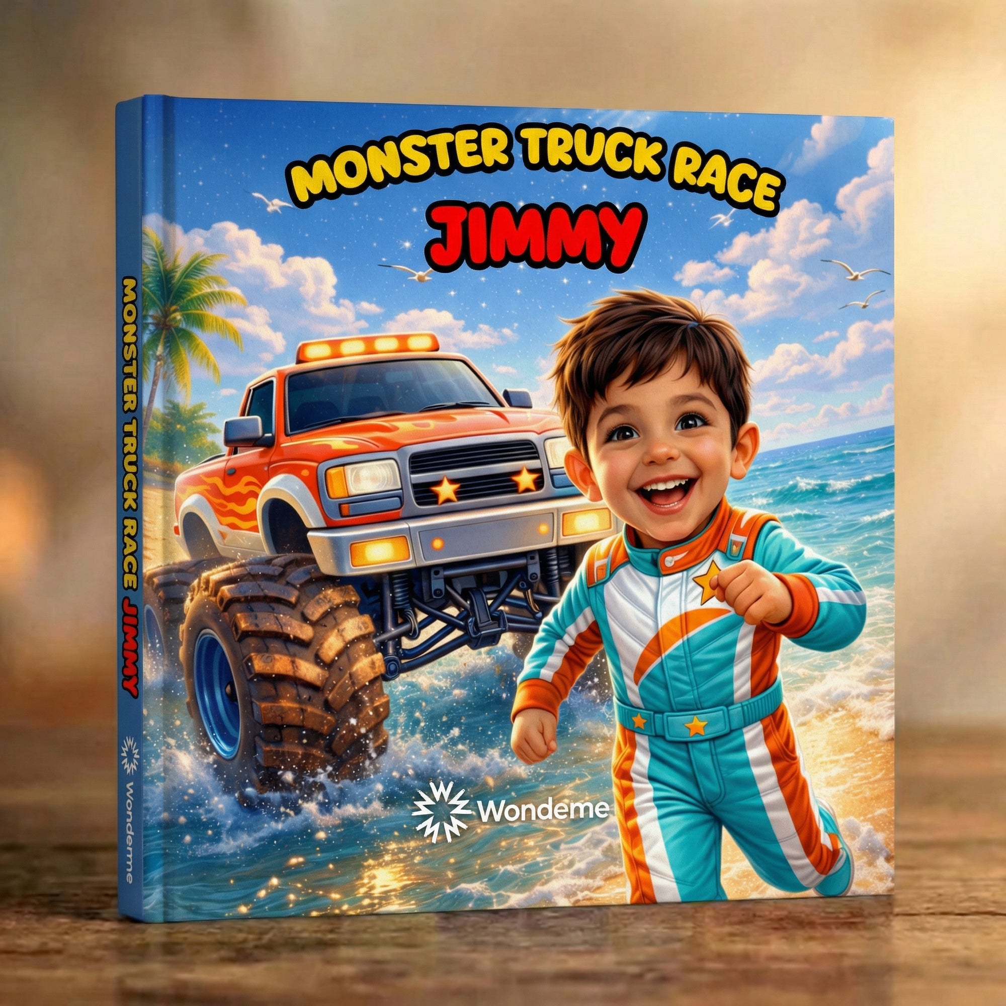 سباق الشاحنات العملاقة (نسخة الشاطئ)