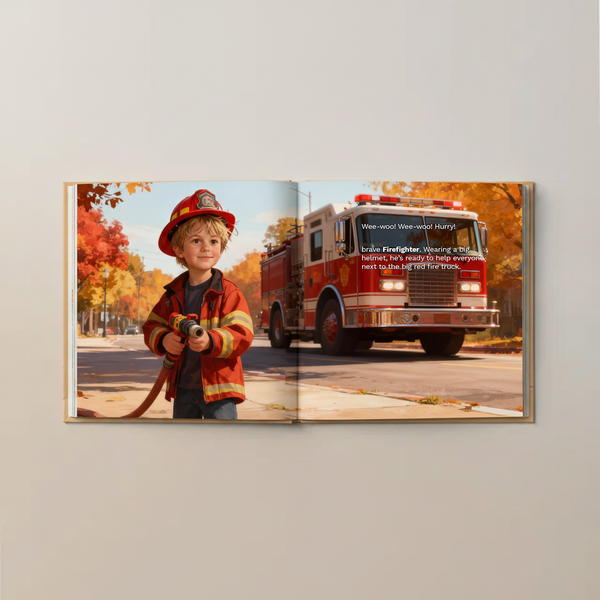 Boy Explores the World of Jobs