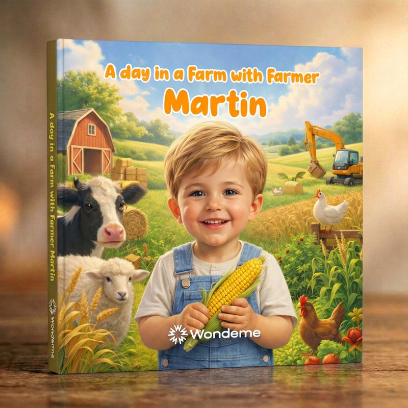 A day in a Farm with Farmer