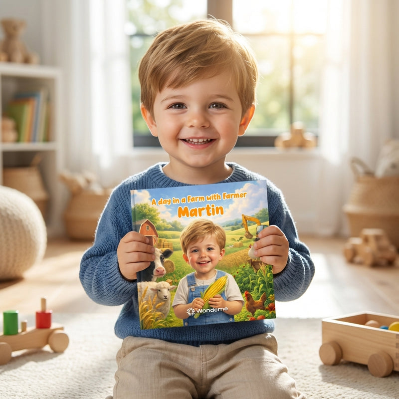 A day in a Farm with Farmer