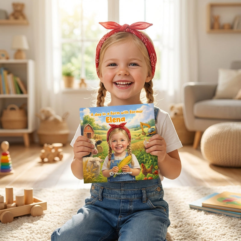 A day in a Farm with Farmer