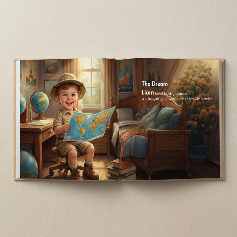 The Travel Book of Little Explorer