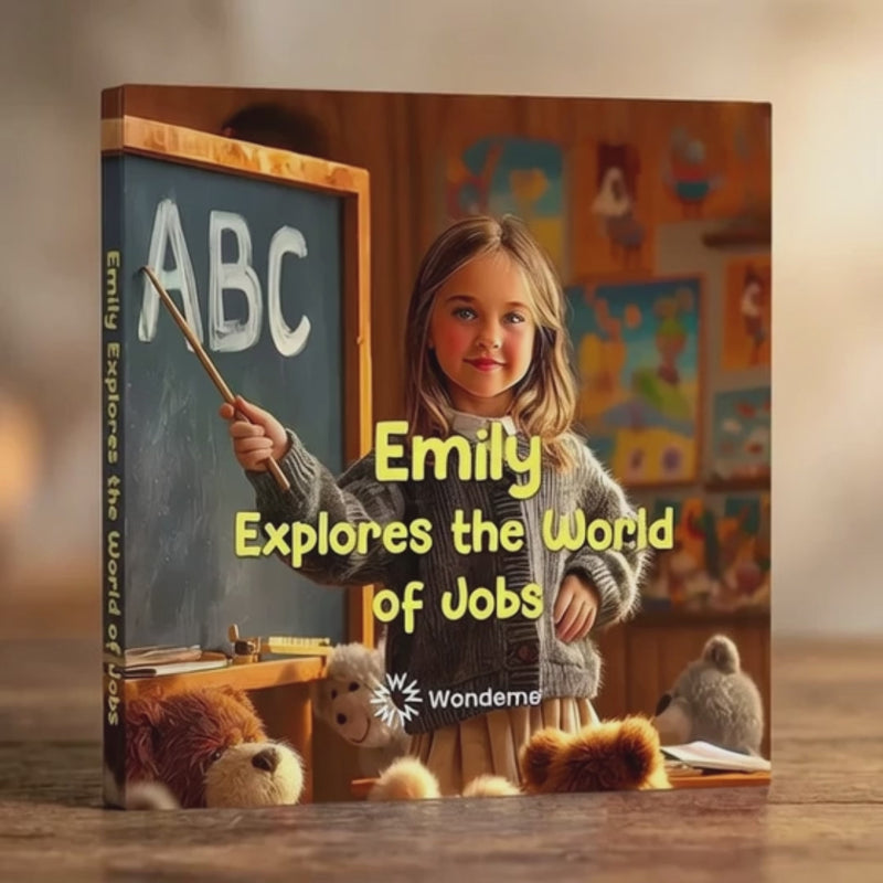 فتاة تستكشف عالم الوظائف