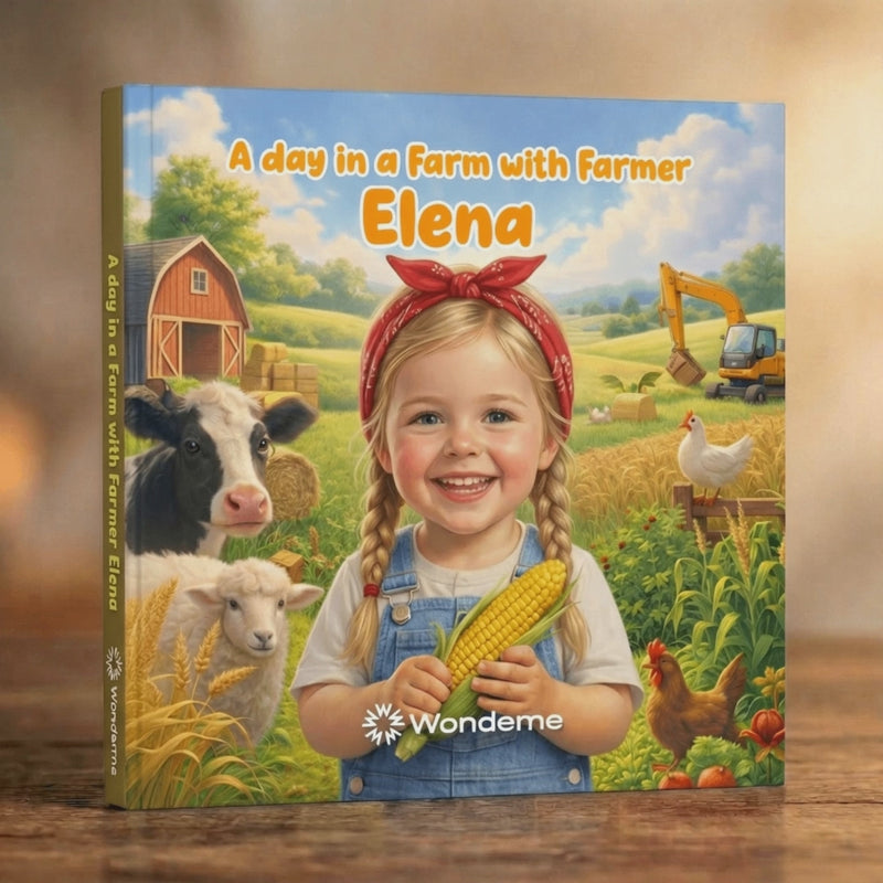 A day in a Farm with Farmer